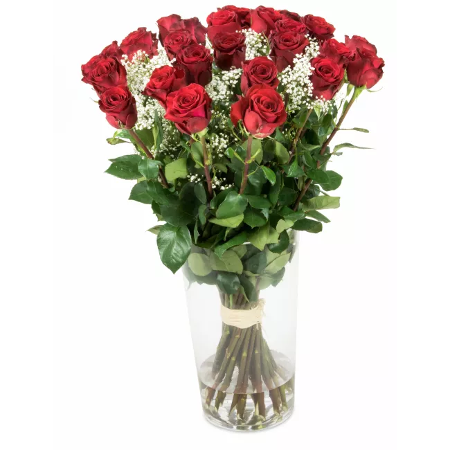 Kytice ekvádorských růží 80cm